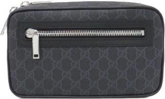 Gucci Pre-owned Belt Bags, male, Black, Size: ONE SIZE Pre-owned GG Supreme Waist Bag