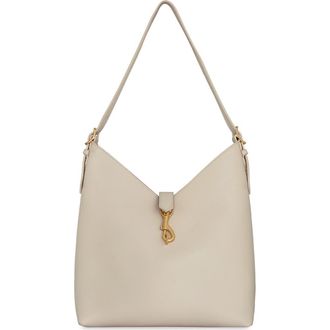 Rebecca Minkoff Mini Megan Leather Hobo Bag in Stone at Nordstrom