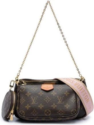 Louis Vuitton Pre-owned borse di tela Louis Vuitton - - Pre-owned - Donna - Marrone - ONE SIZE