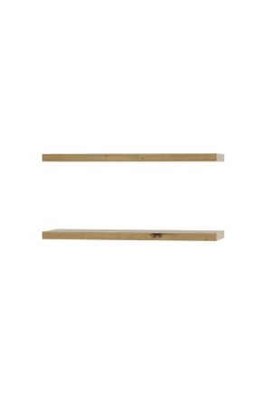 MID.YOU Mid.you Wandboardset, Eiche Artisan, Holzwerkstoff, 2-teilig, 65x3x24 cm, Wohnzimmer, Regale, Wandboards