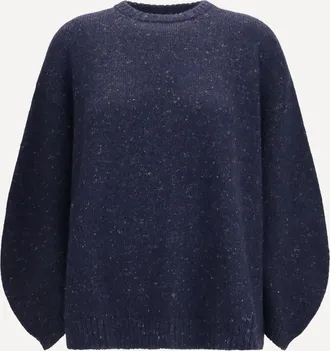 Fabiana Filippi Boucl&eacute; yarn Sweater with lurex Female 40