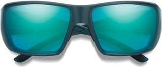 Smith Guides Choice 58mm ChromaPop Polarized Wraparound Sunglasses in Pacific /Glass Opal at Nordstrom