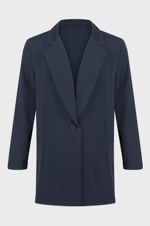 19V69 19V69 Womens Blazer Tristana Navy Blue - Size X-Large