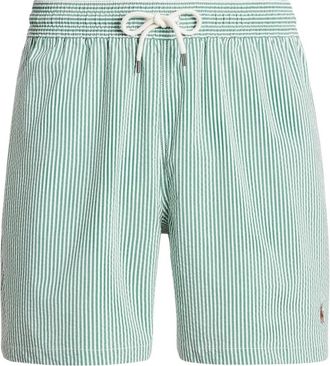 Polo Ralph Lauren Groene Traveler Classic Swim Trunk Shorts - Heren - Strandmode - Groen - S - Katoen - Badmode