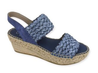 Juncal Aguirre Womens Oman Sandal In Blue