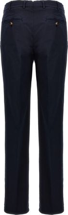 Brunello Cucinelli Mens Blue Cotton Casual Pants