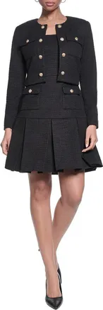 Karl Lagerfeld Karl Lagerfeld Knit Tweed Jacket