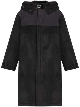 Yohji Yamamoto Trench con cintura - Nero