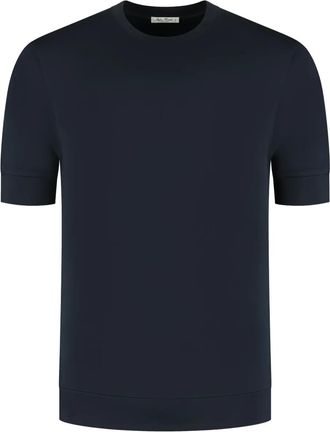 Stefan Brandt T-shirt girocollo a maniche corte - Blu