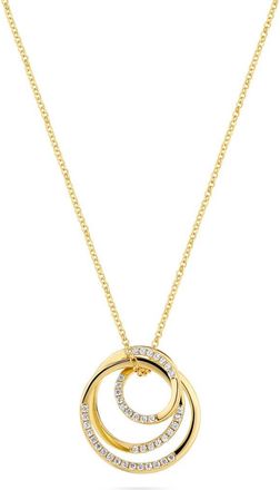Sif Jakobs Jewellery Necklace Spirale in 18K Gold Plated at Nordstrom, Size Large