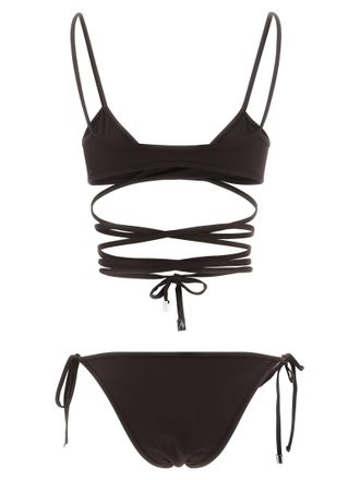 The Attico Il Primo Bagno Bikini - Black