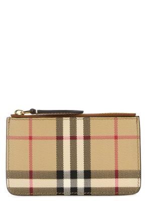 Burberry Printed E Canvas Card Holder