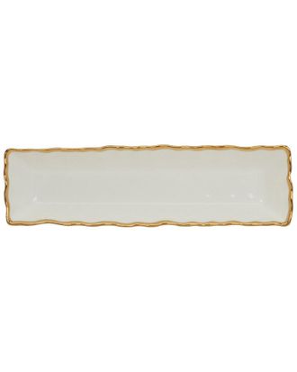 Certified International Regency Porcelain Cracker Tray