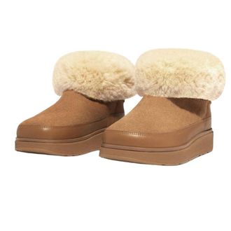 FitFlop Fit Flop Dames/Dames Gen-FF Mini Shearling Dubbelzijdige Sneeuwlaarzen (Bruin)