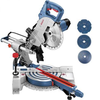 Bosch Professional Gcm 80 Sj - Ingletadora Telesc&oacute;pica (1400 W, Disco &Oslash; 216 Mm, Soft Start, Incl. 2 Discos)