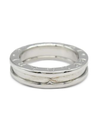 Bulgari 2010s 18K white gold B.zero1 ring