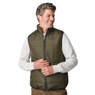 Free Country Mens Atlas II Quilted Reversible Sherpa Vest
