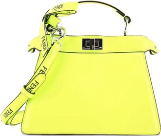 Fendi x Marc Jacobs Peekaboo ISeeU Bag Leather Petite satchel - Groen