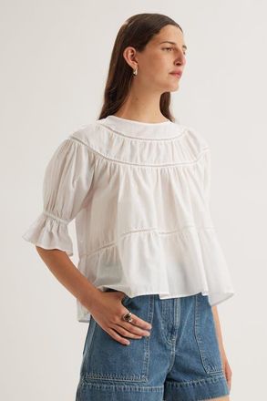 Merlette Sol Top in White at Nordstrom, Size Xx-Small