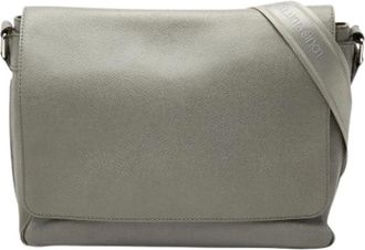 Louis Vuitton Pre-owned Roman MM - Dames - Vintage Schoudertas - Grijs - ONE Size - Leer - Vintage