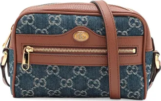 Gucci Pre-owned Gucci Mini GG Denim Ophidia Crossbody Ladies NVUY04VSP1SB6XEN