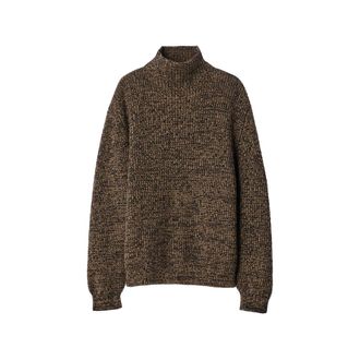 Christophe Lemaire High-neck Sweater In Yak Alpaca