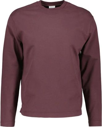 04651/ 3Sw 2601B22 Long Sleeve Sweatshirt - Heren - Longsleeves - Rood - M - Tops