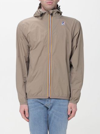 K-Way Jacket Men color Beige