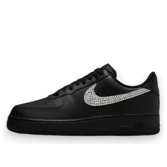 Nike x Ja Morant x Swarovski Air Force 1 Low Black Metallic IQ9772-001
