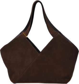 Baldinini Suede Schoudertas - Dames - Shoppers - Bruin - ONE Size - Leer - Tassen