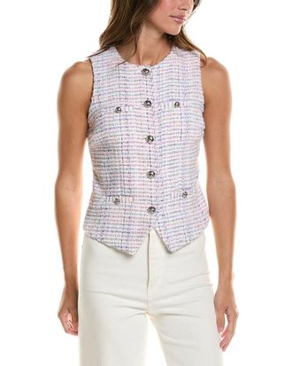 CeCe by Cynthia Steffe V Split Hem Vest