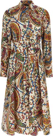 Etro Etro-Kleid Paisley Foliage