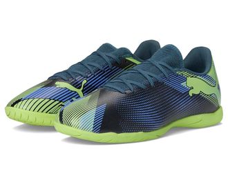 Puma Future 7 Play Indoor Training Soccer Cleats Mens Shoes Gray Skies-Elektro Purple-Fizzy Apple-Puma White : 11.5 D - Medium, Synthetic