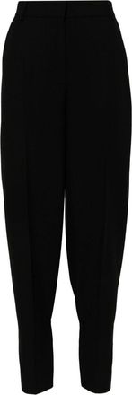 Toteme buckled slouch trousers - women - RWS Wool/Polyester - 32 - Black