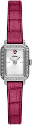 Fossil Raquel Horloge Es 5466 - Dames - Horloges - Roze - ONE Size - Accessoires
