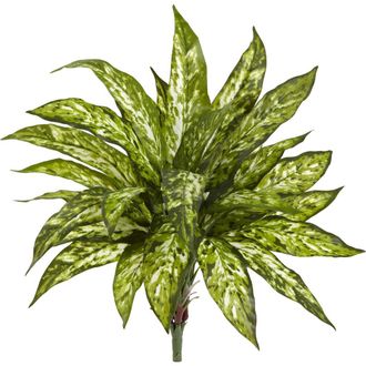 Nearly Natural 18-in Aglaonema Artificial Plant in Green at Nordstrom