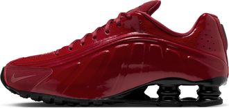 Nike Mens Shox R4 Shoes in Red | IR5799-600