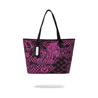 Sprayground Sprayground, Tassen, Dames, Veelkleurig, ONE Size, Organza, Shopper Tote Squalo Shark Organza