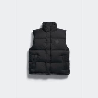 Canada Goose Sterling Puffer Vest Tonal Disc (Men, Black, XS)