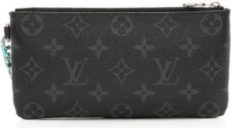 Louis Vuitton Pre-owned Clutches, male, Black, Size: ONE SIZE Pre-owned Vintage Damier Canvas Clutch