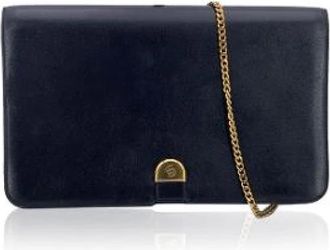 Dior Pre-owned Clutches, female, Blue, Size: ONE SIZE Pre-owned Leather Clutch