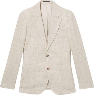 Reiss Bloomfield Linen-Blend Formal Jacket