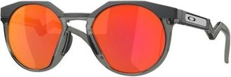 Oakley Authentieke Hstn Bril met Topkwaliteit - Heren - Zonnebrillen - Grijs - 52 MM - Accessoires