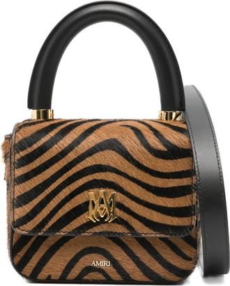 Amiri Ma Zebra kleine shopper - Bruin