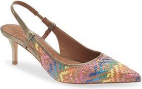 Kurt Geiger Belgravia Slingback Pump in Brown Multi at Nordstrom Rack, Size 7.5