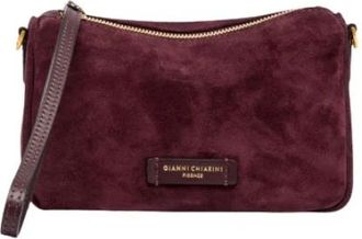 Gianni Chiarini Nora Pouch - Dames - Clutches - Rood - ONE Size - Leer - Tassen
