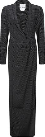SA SU PHI Criss Cross Long Dress