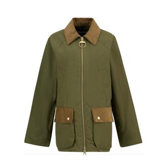 Barbour Light Jackets, female, Green, Size: XS Laneshaw Casual Jacket
