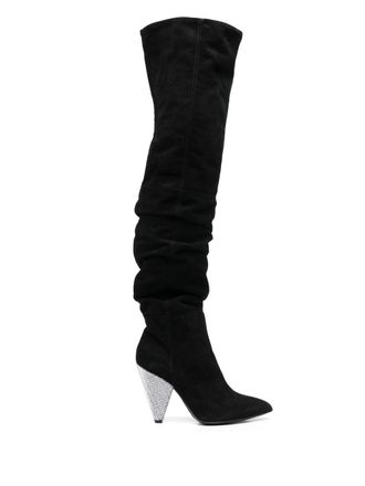 Philipp Plein Stivali al ginocchio - Nero