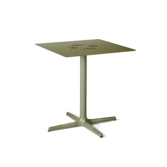 Resol Mesa Cuadrada Interior, Exterior 70x70 Gris Verdoso Toledo Aire Resol